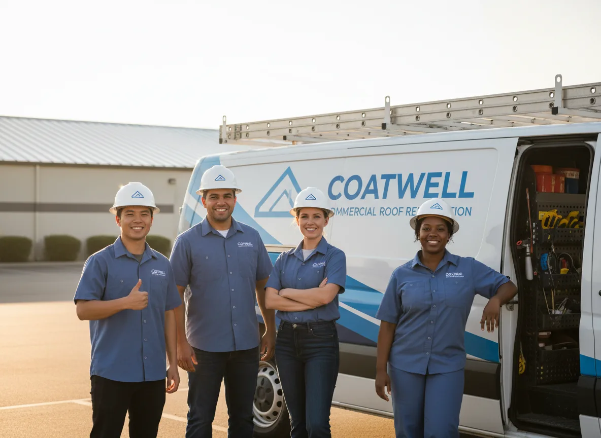 Commercial roof coating company in White, PA